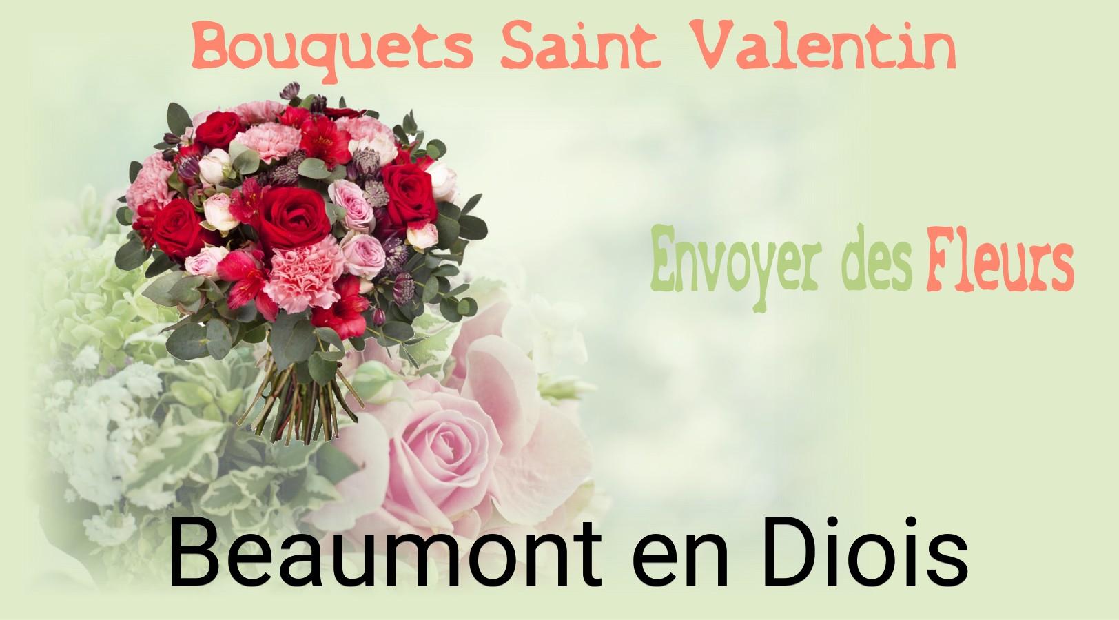 Roses de Saint-Valentin livrées à Beaumont-en-Diois